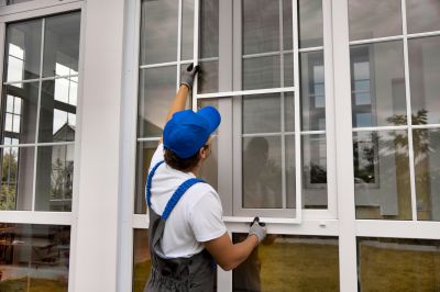Modern Window Installation on Home